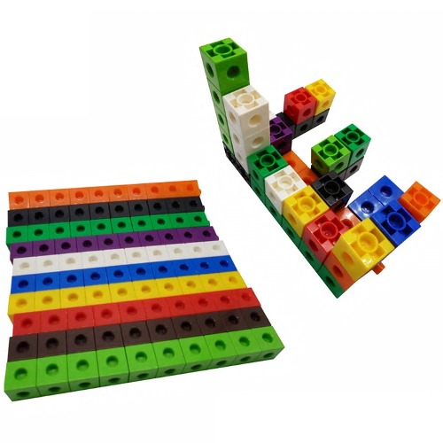 [EDUC 7135B] Linking Cubes 멀티큐브 (2㎝, 10 Colors, 1000개)