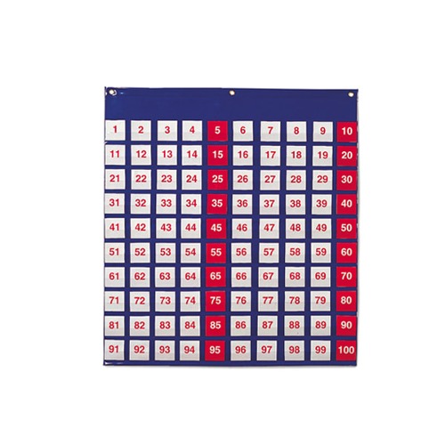 (LER2208) 100 수배열판 포켓 차트